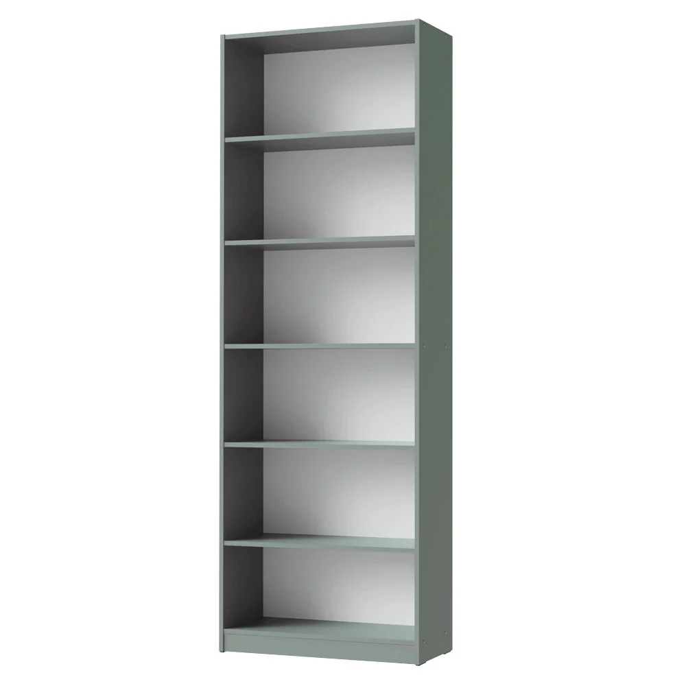 Biblioteca Organizador Madesa 6908 con 6 Nichos Gris - Image 4