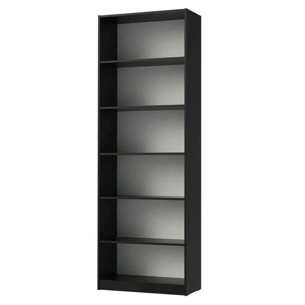 Biblioteca Organizador Madesa 6908 con 6 Nichos Negro - Image 4