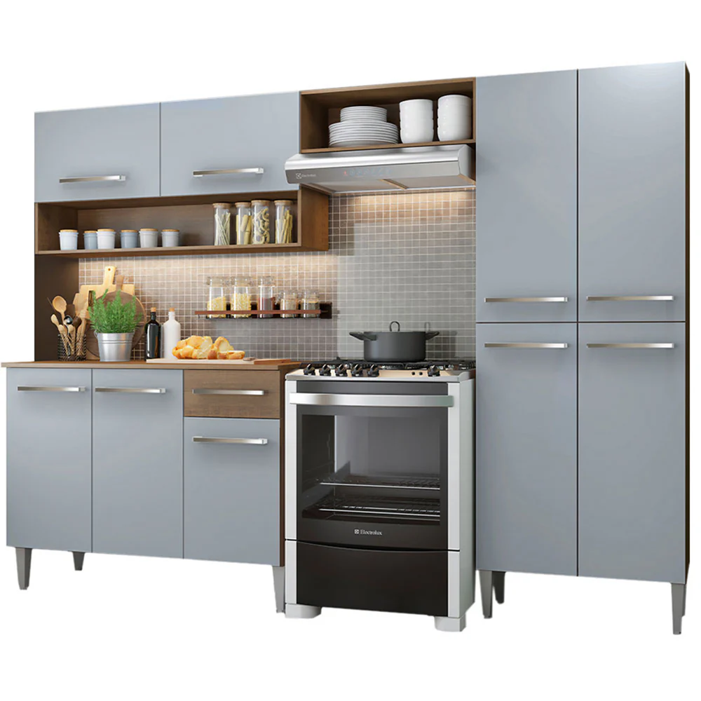 Cocin Compacta 229 cm Emilly Pop Marrón/Gris - Image 3