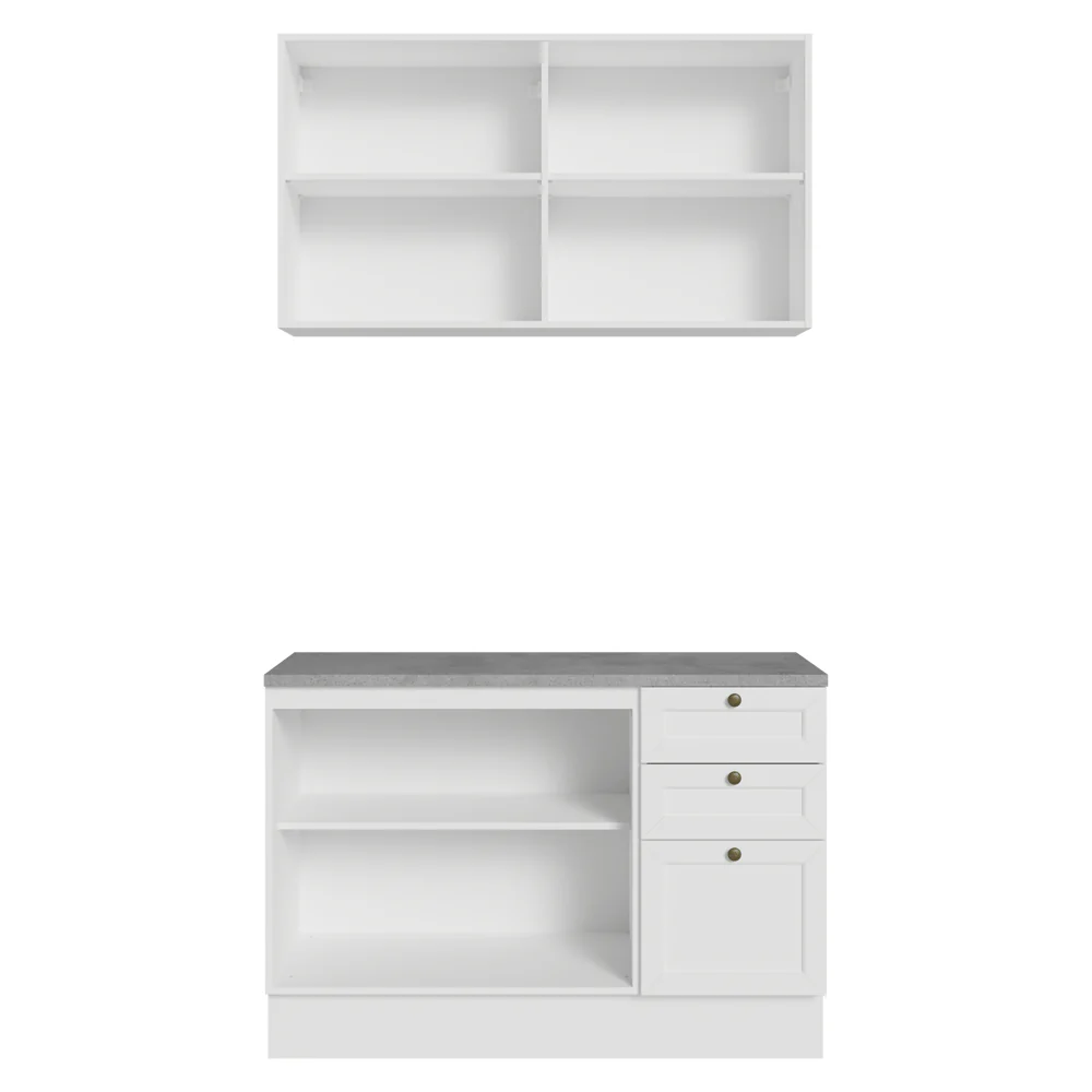 Cocina Compacta 120 cm Vik Blanco 01 - Image 5