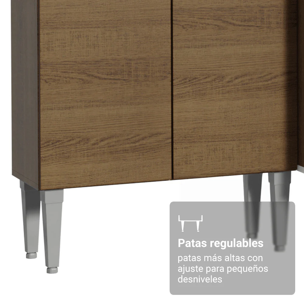 Cocina Compacta 325 cm Emilly Marrón 07 - Image 7