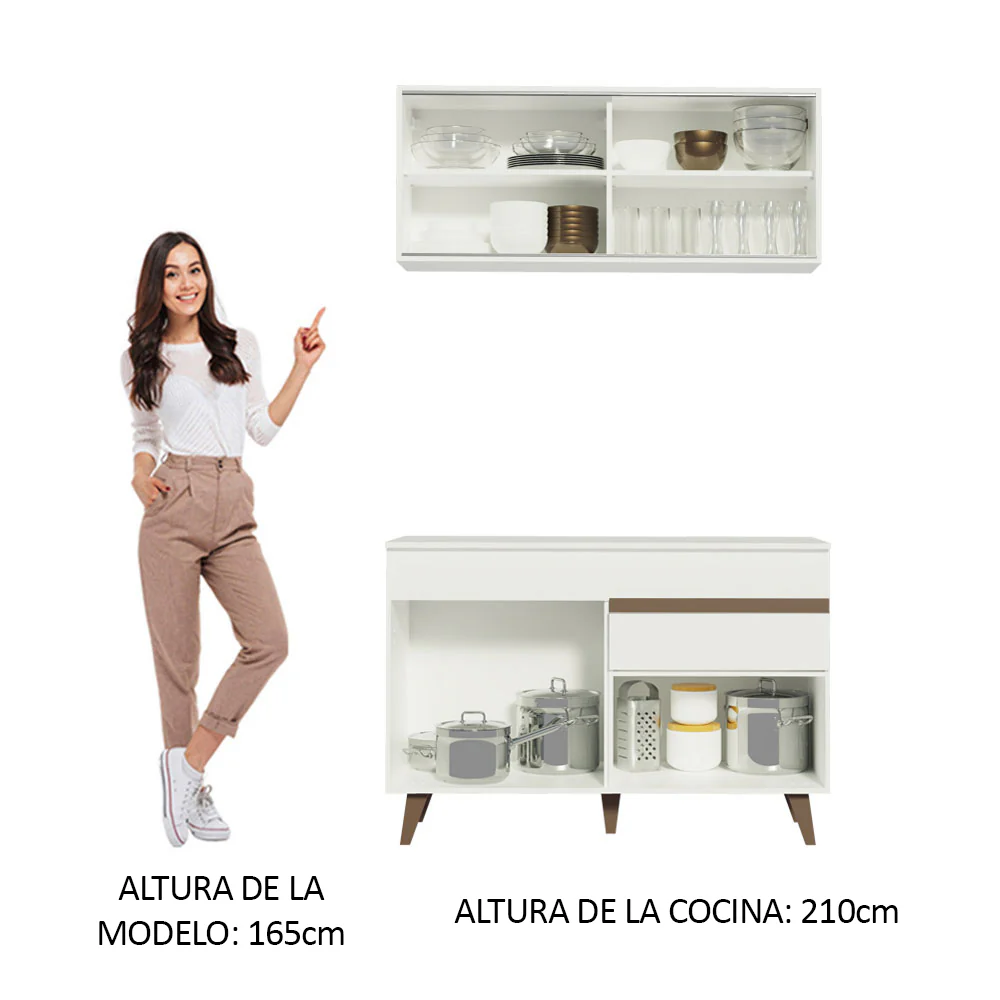 Combo de Cocina 120cm Reims Madesa 01 - Image 5