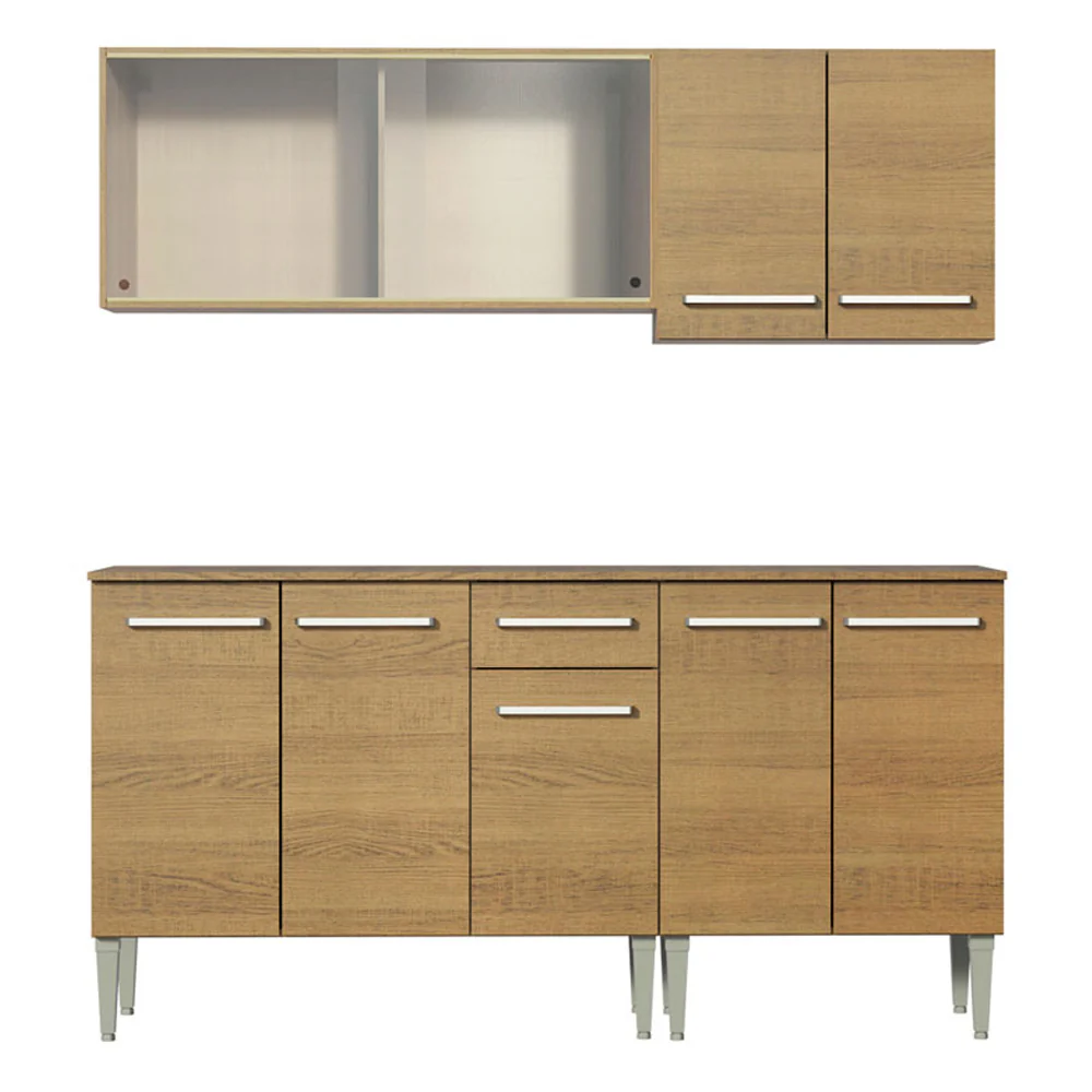 Combo de Cocina 169cm Emilly Box Madesa 03 - Marrón - Image 10