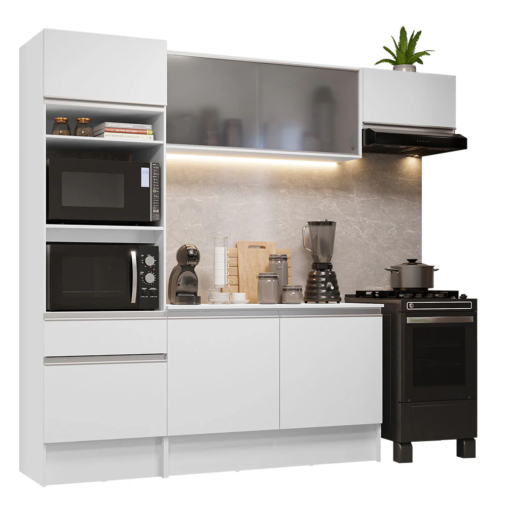 Combo completo de Cocina 240 cm Blanco Topazio - Image 3