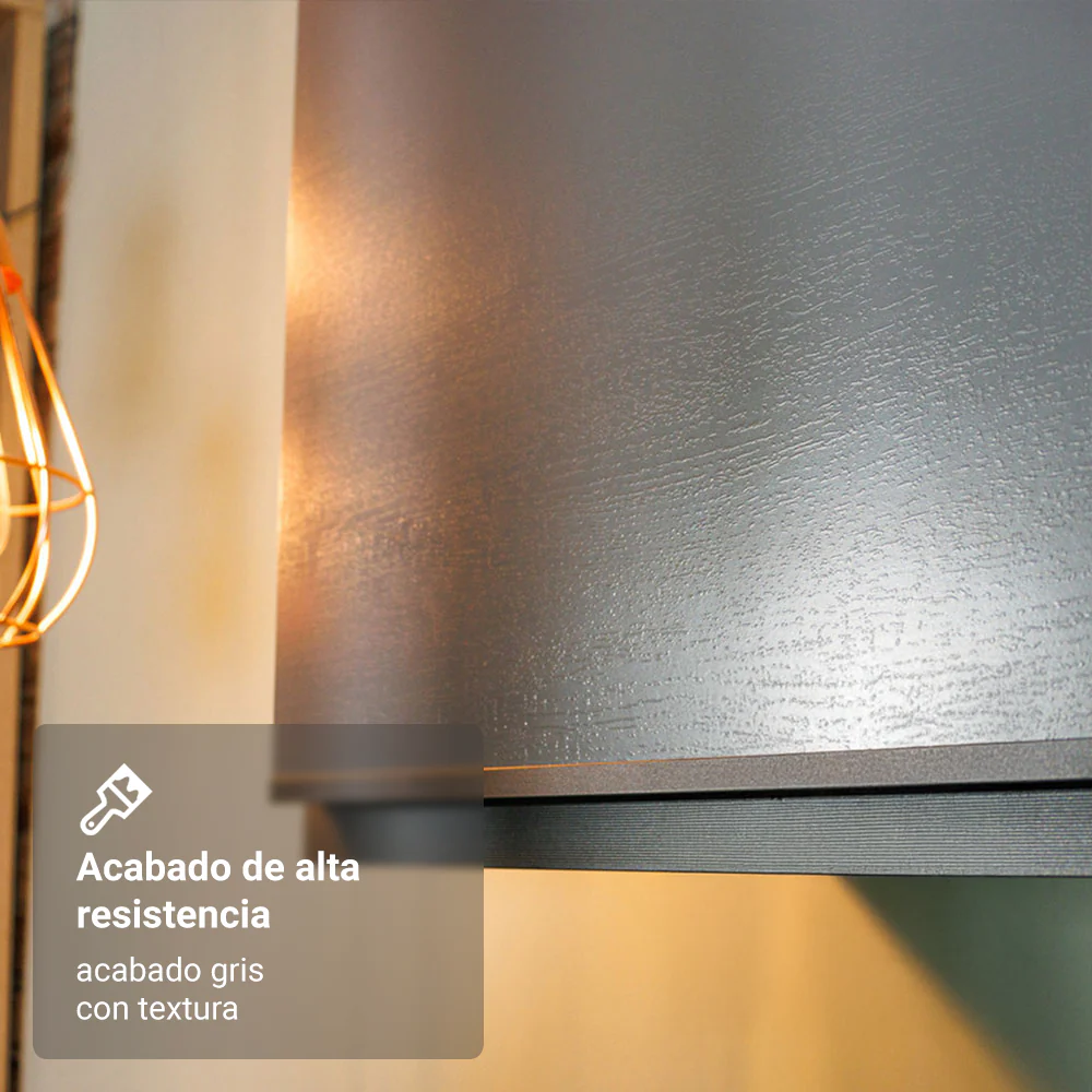 Combo completo de Cocina 240 cm Flotante Gris Nice Madesa 07 - Image 8