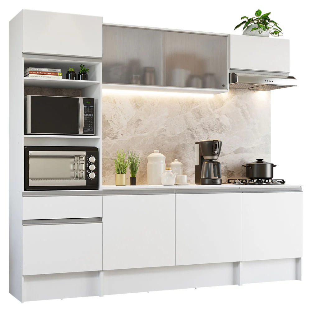 Combo completo de Cocina 240cm Blanco Topazio - Image 3