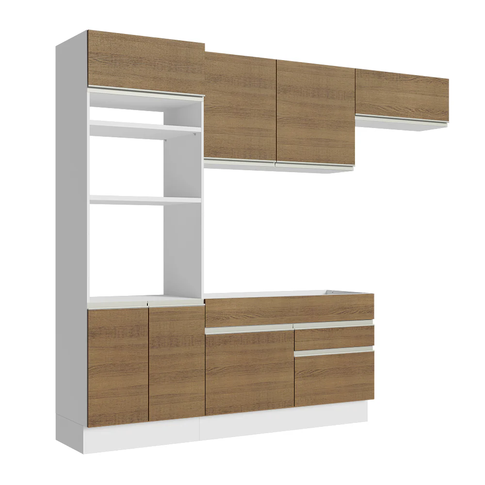 Combo completo de Cocina 270cm Glamy Madesa 15 - Blanco - Image 6