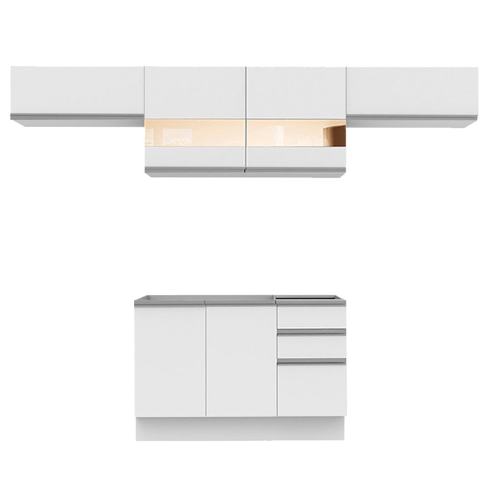 Combo completo de Cocina 280cm Marina Madesa 01 - Blanco - Image 9