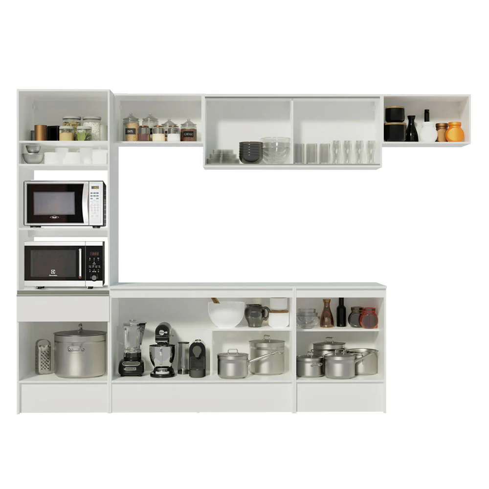 Combo completo de Cocina 300cm Blanco Topazio Madesa 01 - Image 7