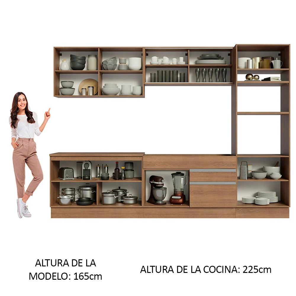 Combo completo de Cocina 310cm Glamy Madesa 01 - Image 4