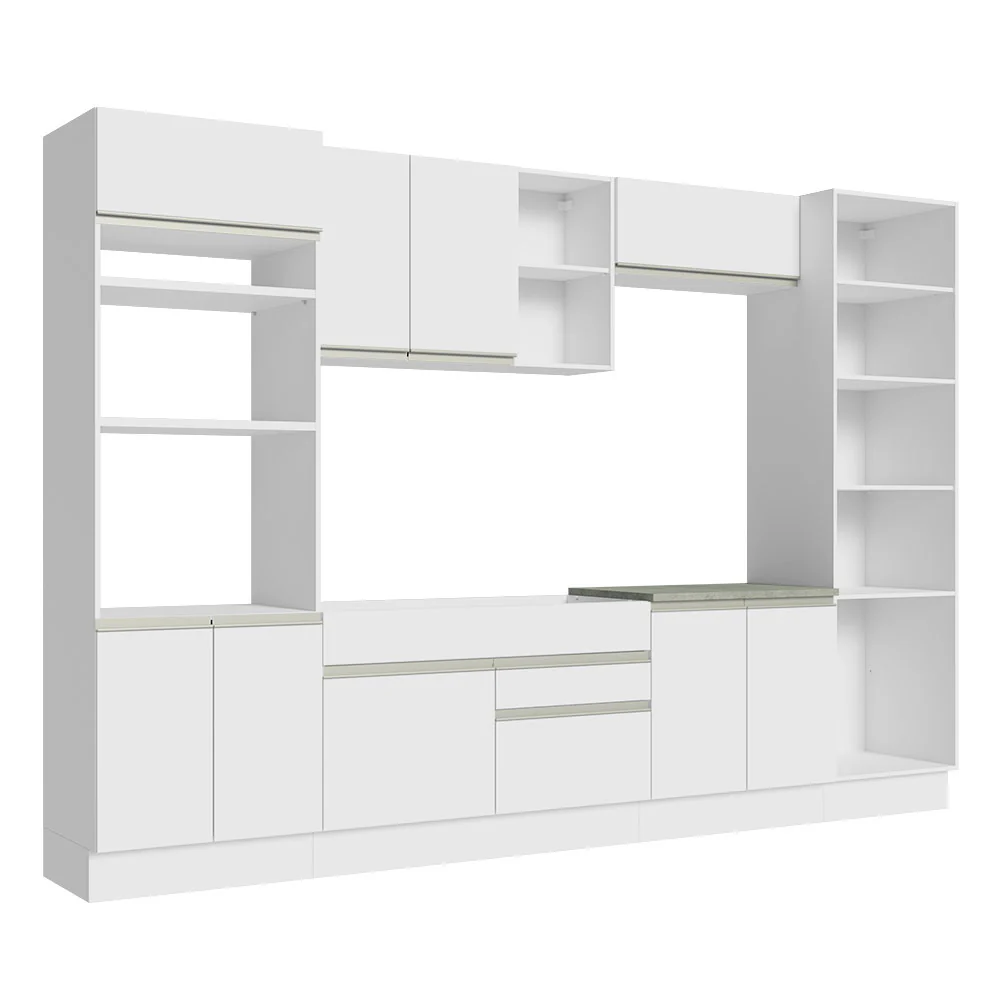 Combo completo de Cocina 330cm Glamy Madesa 03 - Blanco - Image 8
