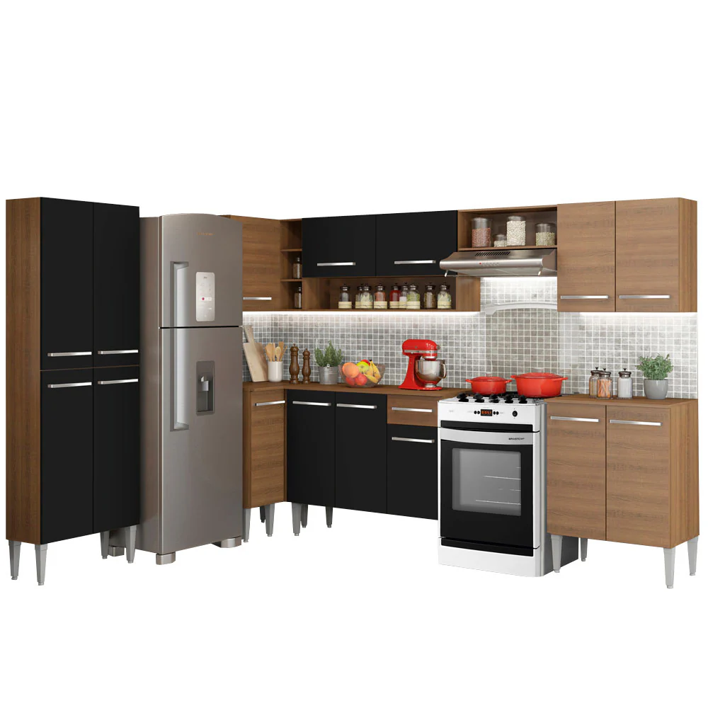 Combo completo de Cocina Esquinera 481cm Emilly Moon Madesa 01 - Image 3
