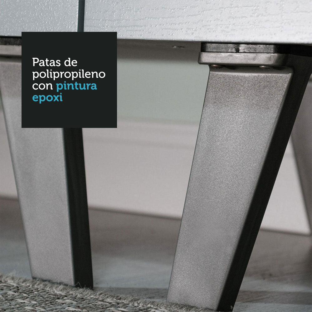 Combo Completo de Cocina Esquinera 265 cm Gris Nice Madesa 01 - Image 8