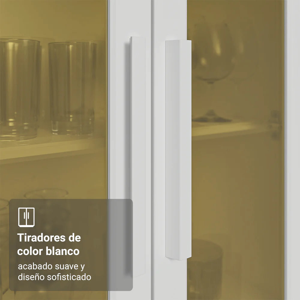 Combo completo de Cocina Esquinero 507 cm Blanco Smart 100% MDF Madesa 01 - Image 7
