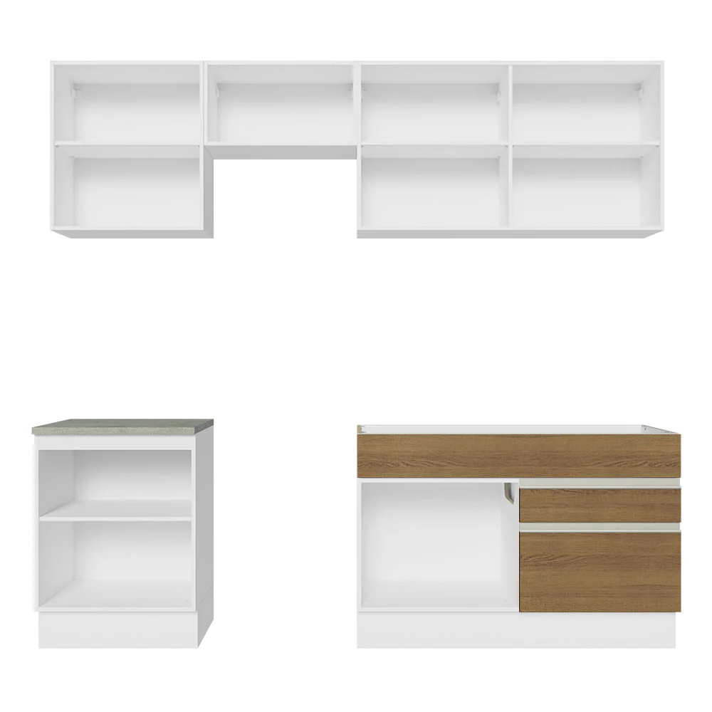 Combo completo de Cocina Madesa 08 Glamy 240cm - Image 11