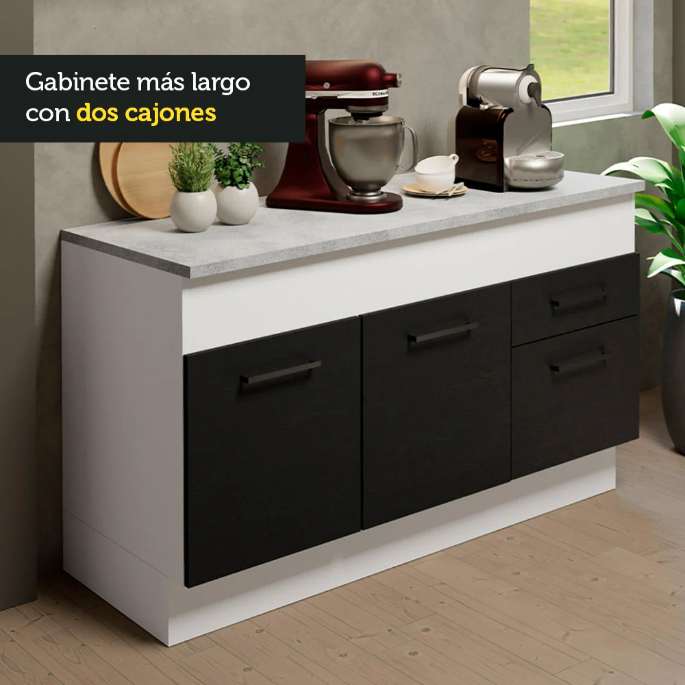 Combo de Cocina Madesa Agata 150cm BN 01 - Image 8