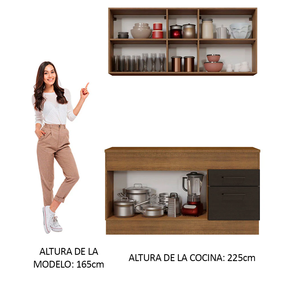 Combo de Cocina Madesa Agata 150cm MN 01 - Image 4
