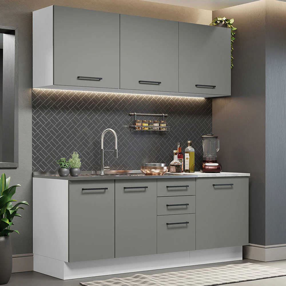 Combo de Cocina Madesa Agata 180cm BG 01 - Image 3