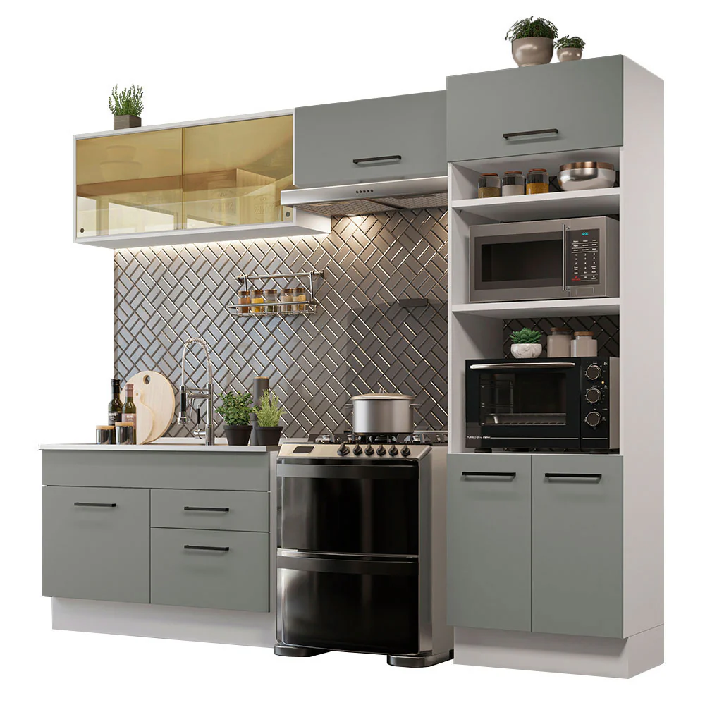 Combo completo de Cocina Madesa Agata 270cm BG 05 - Image 3