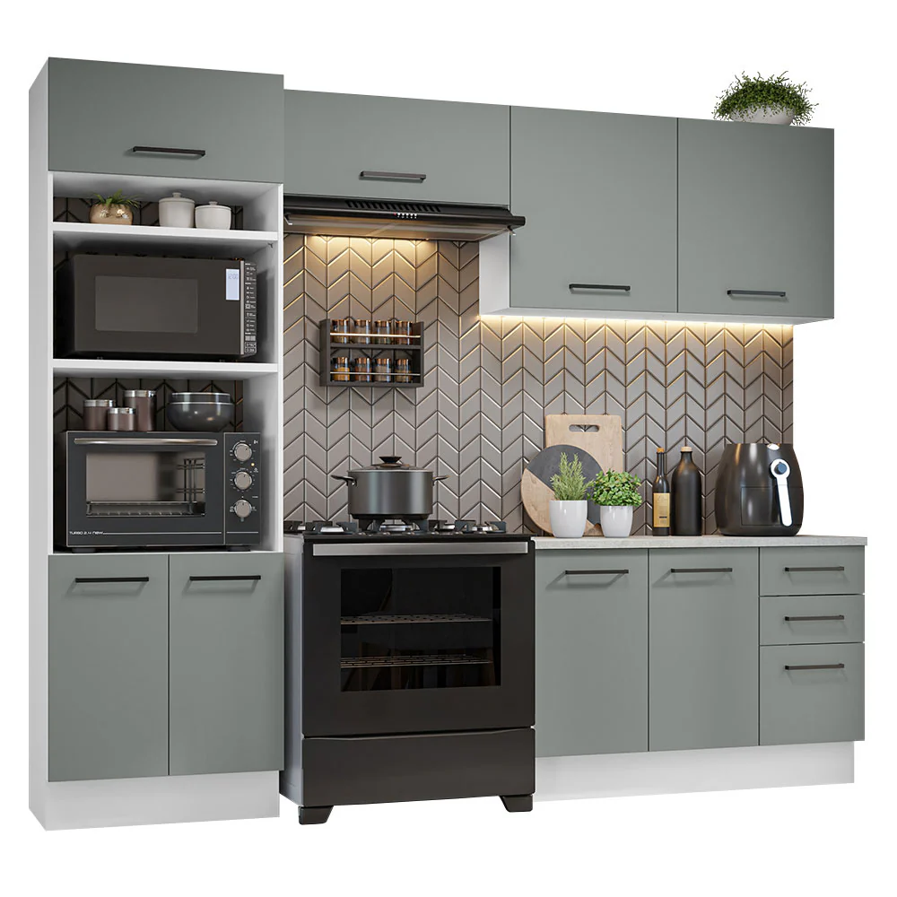 Combo completo de Cocina Madesa Agata 270cm BG 07 - Image 3
