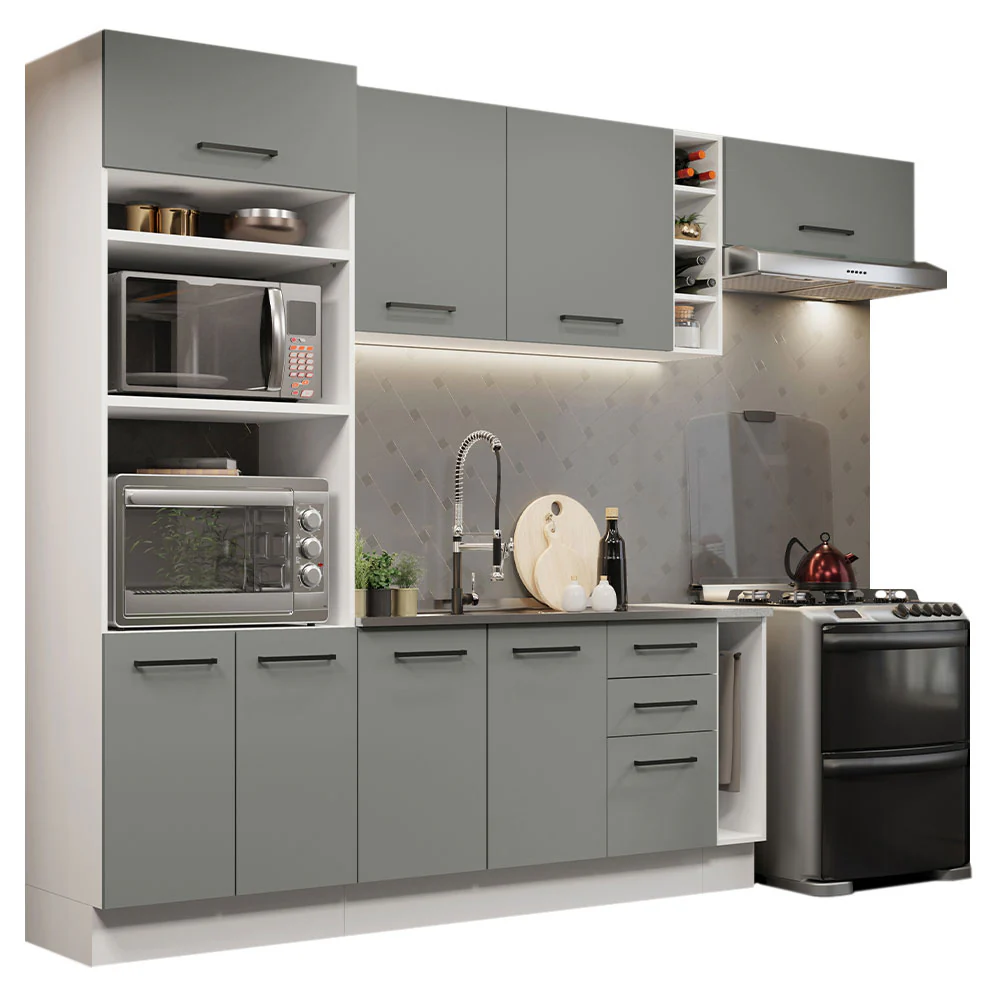 Combo completo de Cocina Madesa Agata 290cm BG 03 - Image 3
