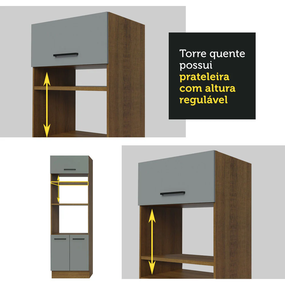Combo completo de Cocina Madesa Agata 290cm MG 02 - Image 7