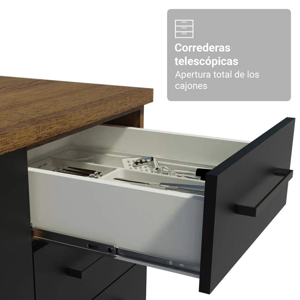 Combo completo de Cocina Madesa Agata 340cm MG 01 - Image 6