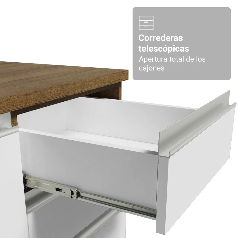 Combo de Cocina Madesa Glamy 190cm MB 05 - Image 7