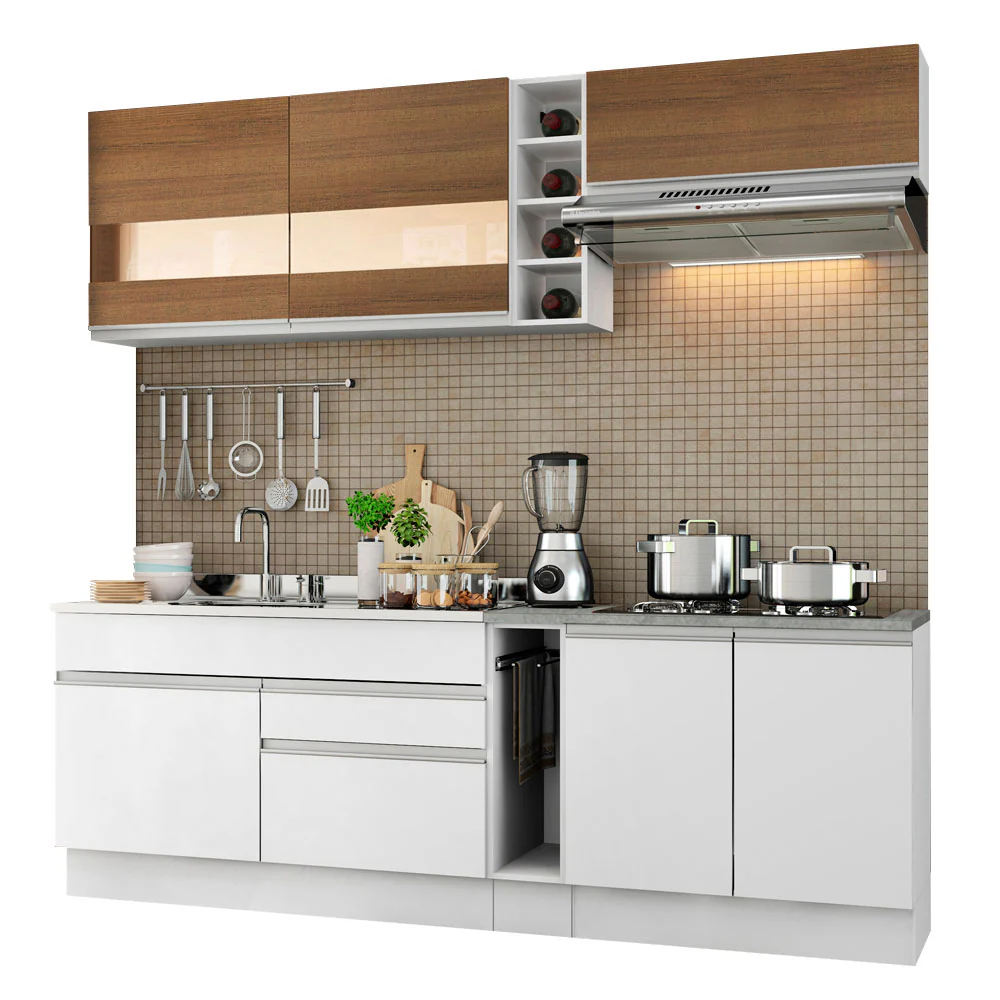 Combo completo de Cocina Madesa Glamy 220cm MB - Image 3