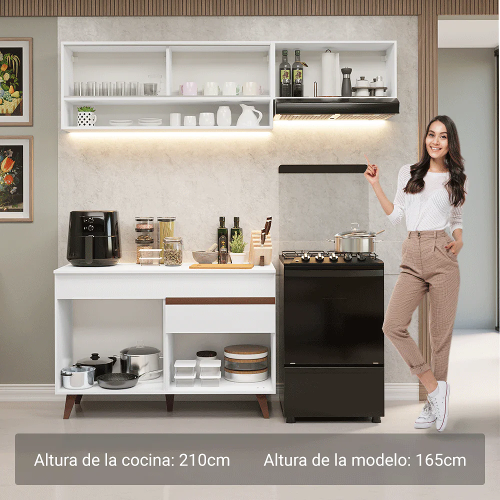 Combo de Cocina Madesa Reims 190cm BB 06 - Image 5