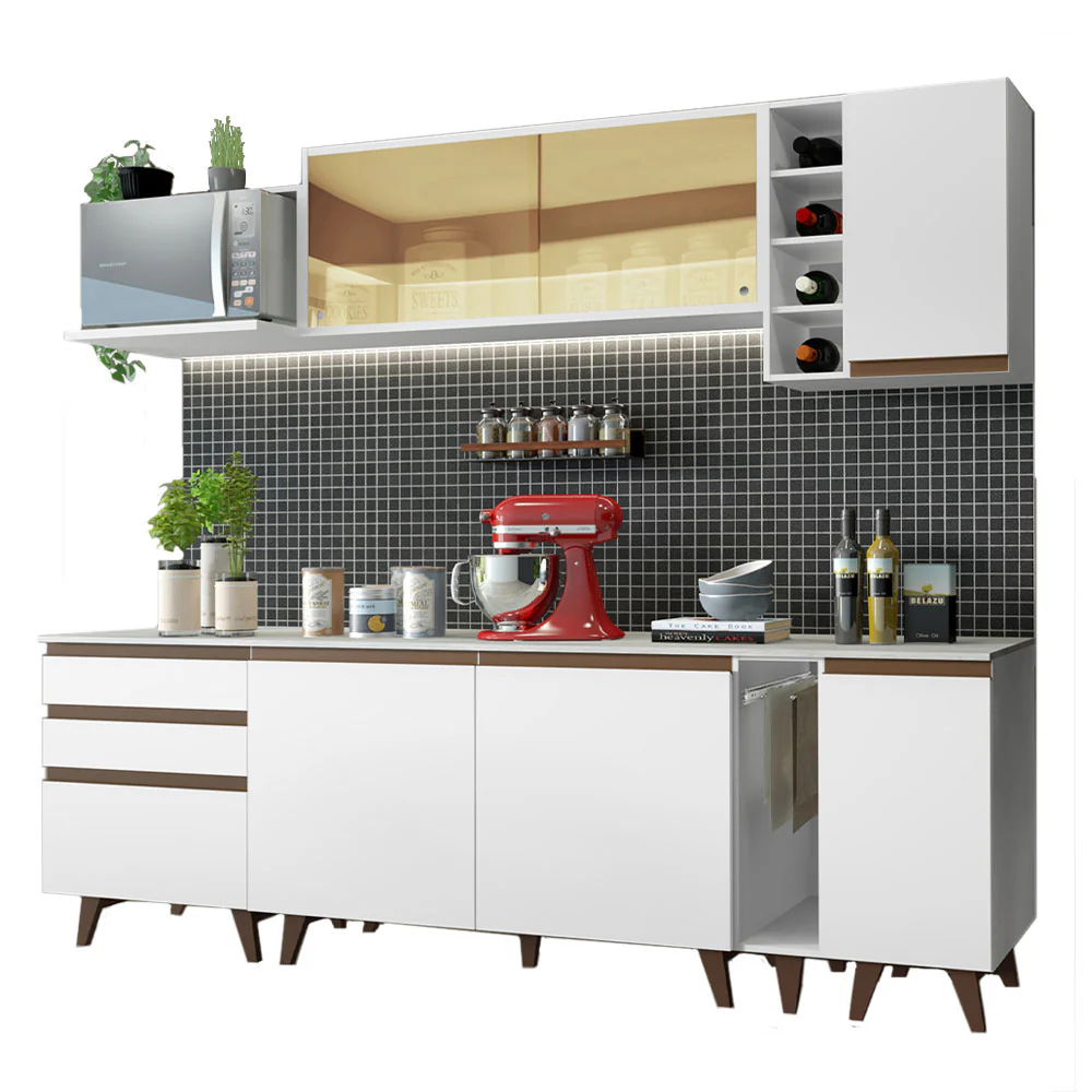 Combo completo de Cocina Madesa Reims 235cm BB 01 - Image 3