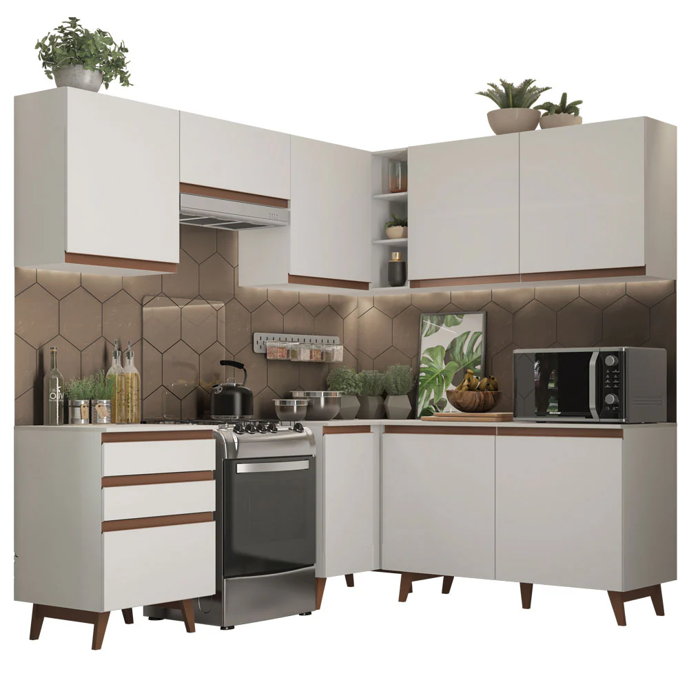 Combo completo de Cocina Esquinera Madesa Reims 392cm BB 01 - Image 3