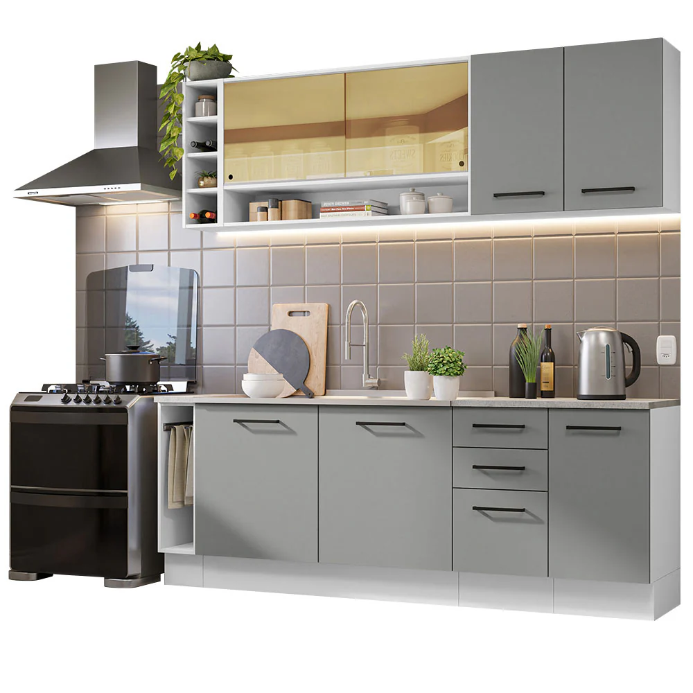 Combo completo de Cocina Madesa Thêmis 220cm BG - Image 3