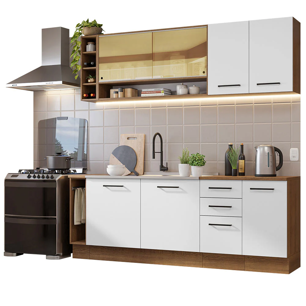 Combo completo de Cocina Modular Agata Madesa 220cm MB - Image 3