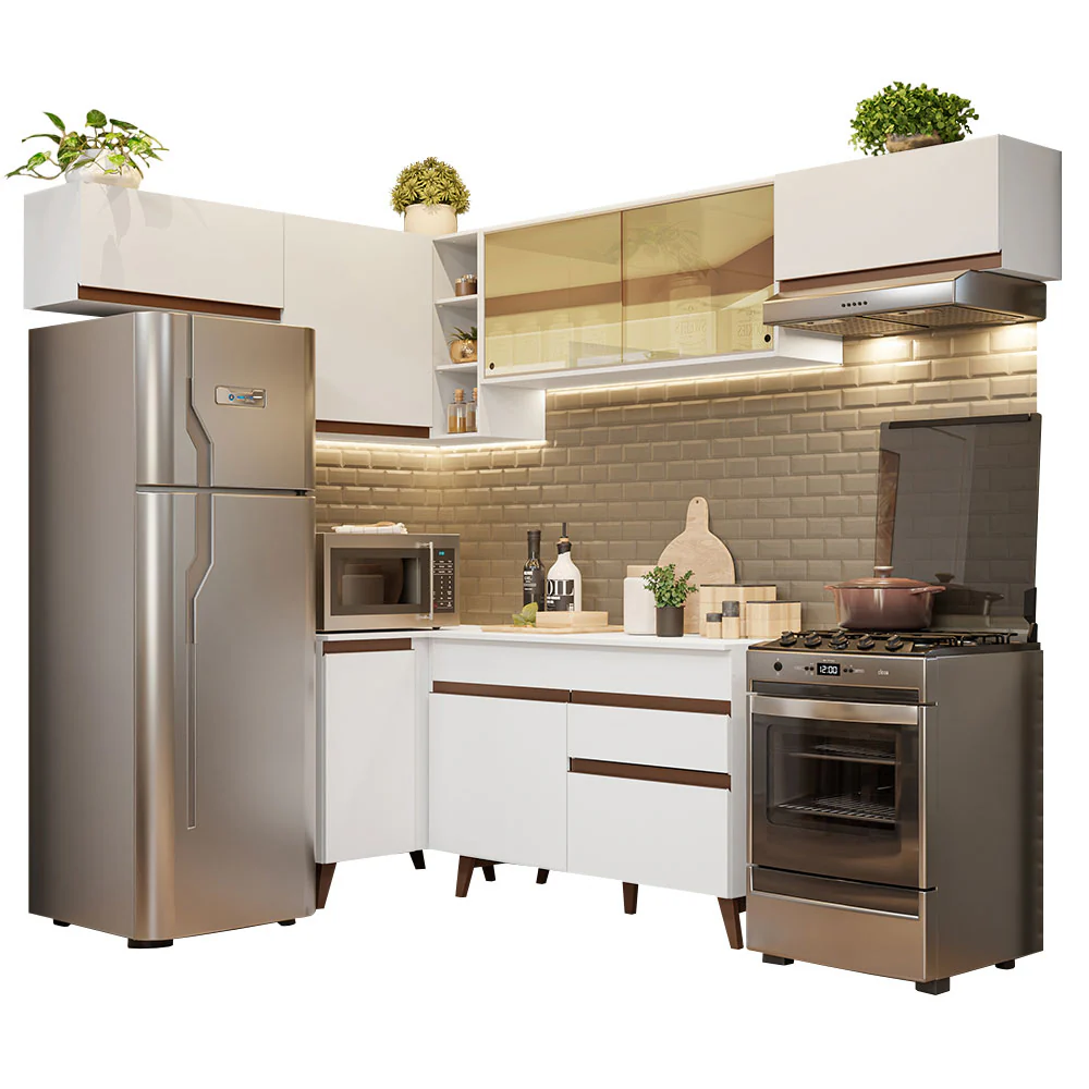 Combo completo de Cocina Esquinera Madesa Reims 402cm BB 01 - Image 3