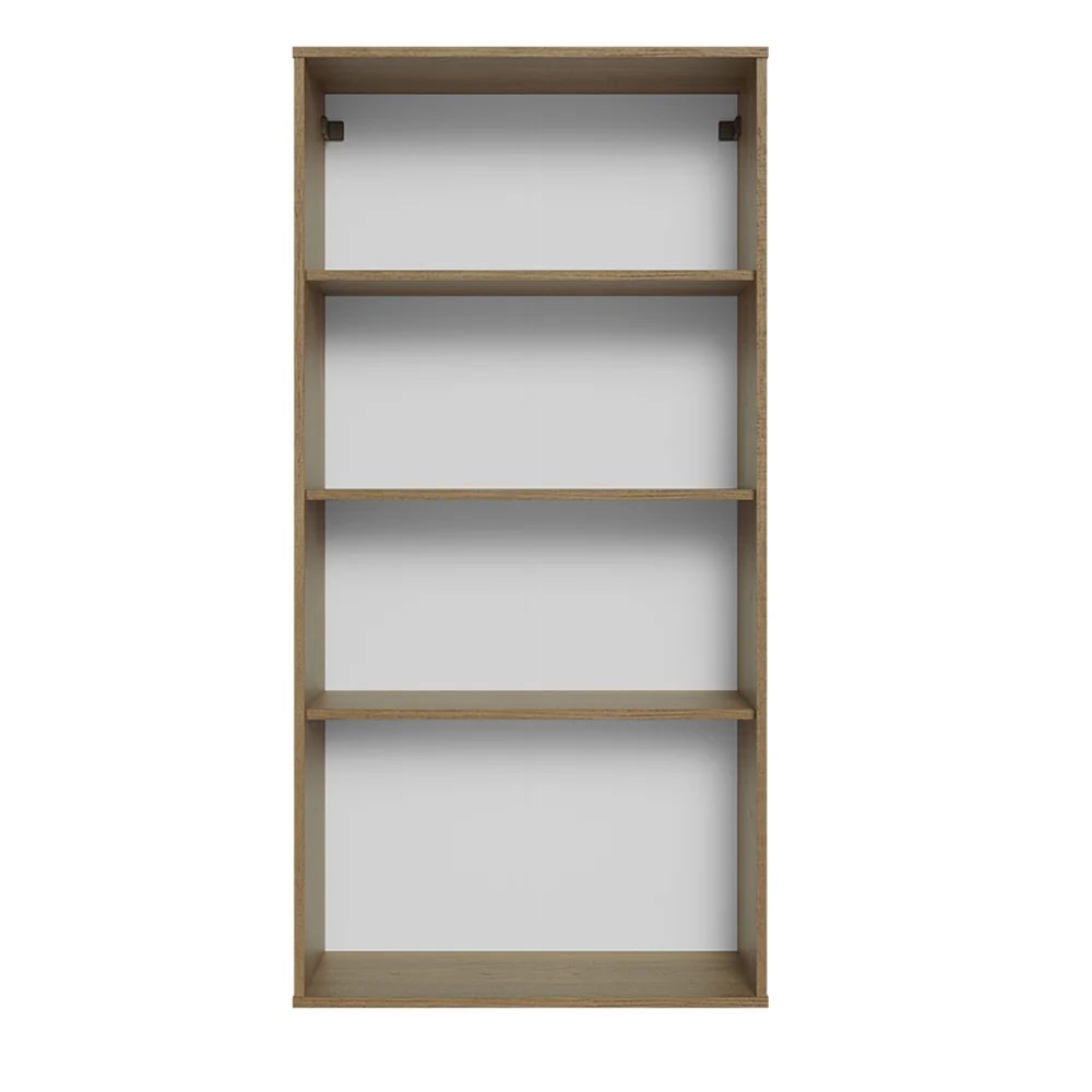 Cristalero Madesa 2 Puertas 70 cm sin Patas Marrón - Image 4