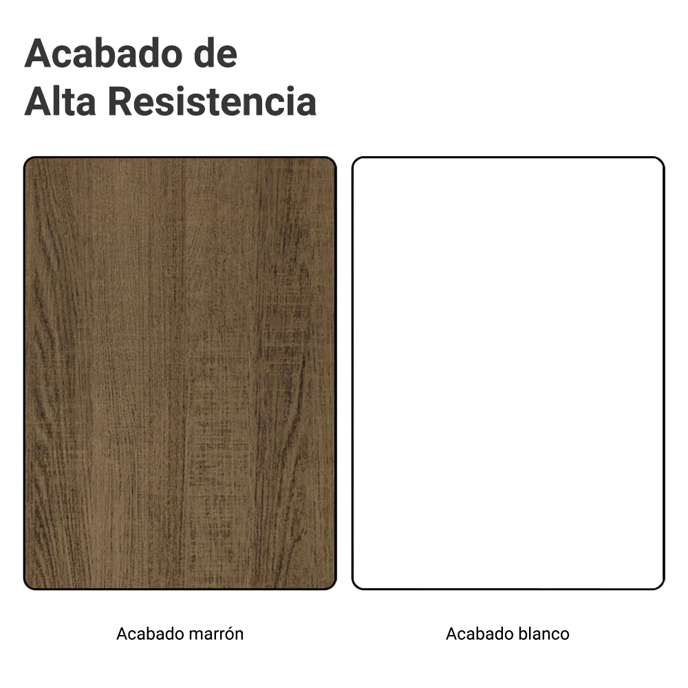 Despensero 40x60 cm 2 Puertas e 2 Nichos Marrón/Blanco Glamy Madesa - Image 10