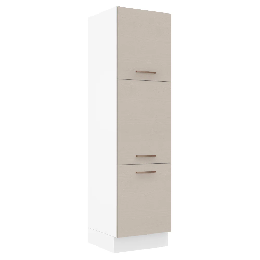 Despensero 60 x 60 cm 3 Puertas Blanco/Crema Agata Madesa