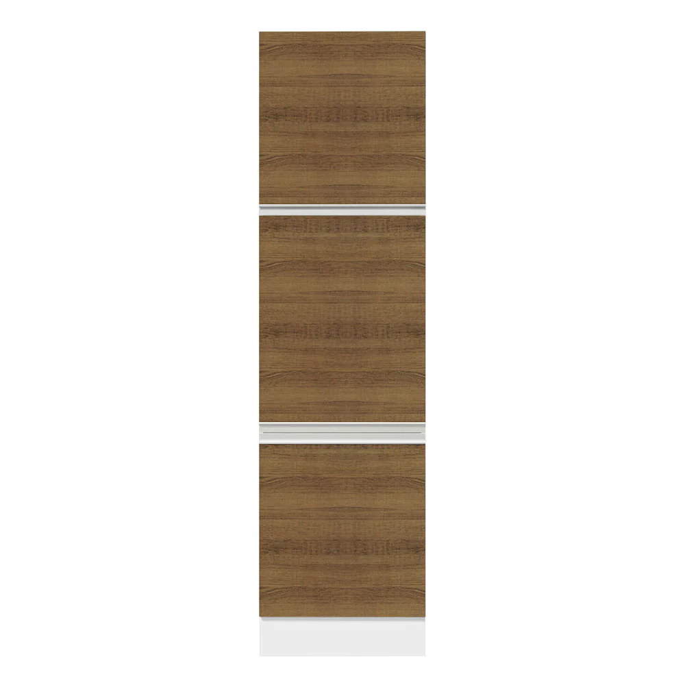 Despensero Madesa Glamy 60 x 60 cm 3 Puertas Blanco/Marrón - Image 8