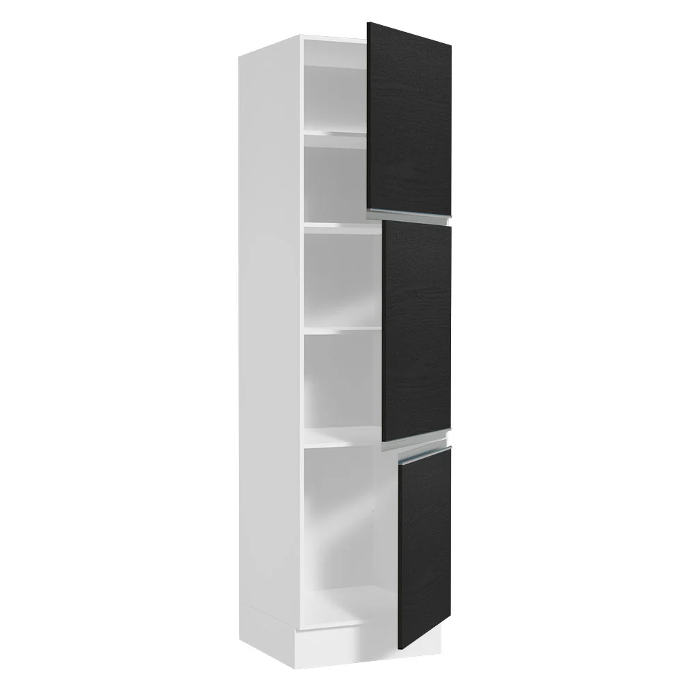Despensero Madesa Glamy 60cm Blanco/Negro - Image 8