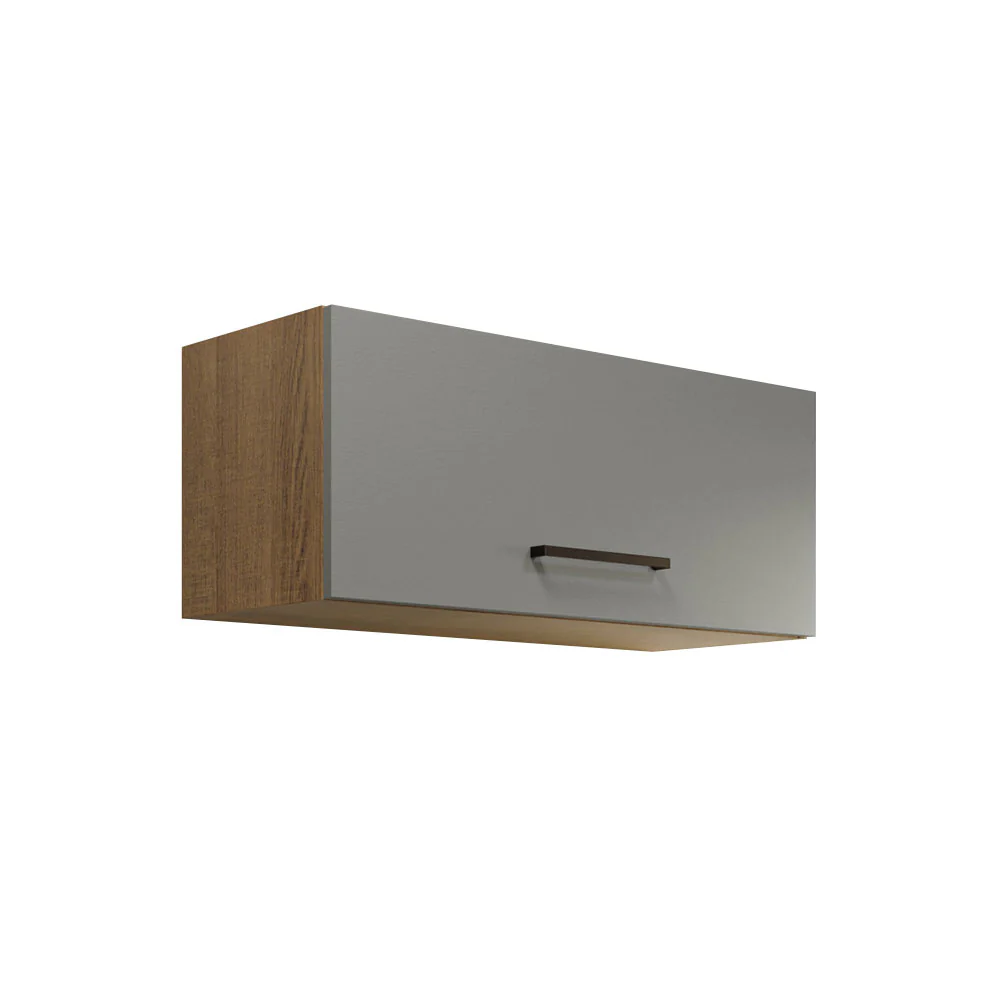 Gabinete Superior Multiuso Garaje 80cm Marrón/Gris Agata - Image 3