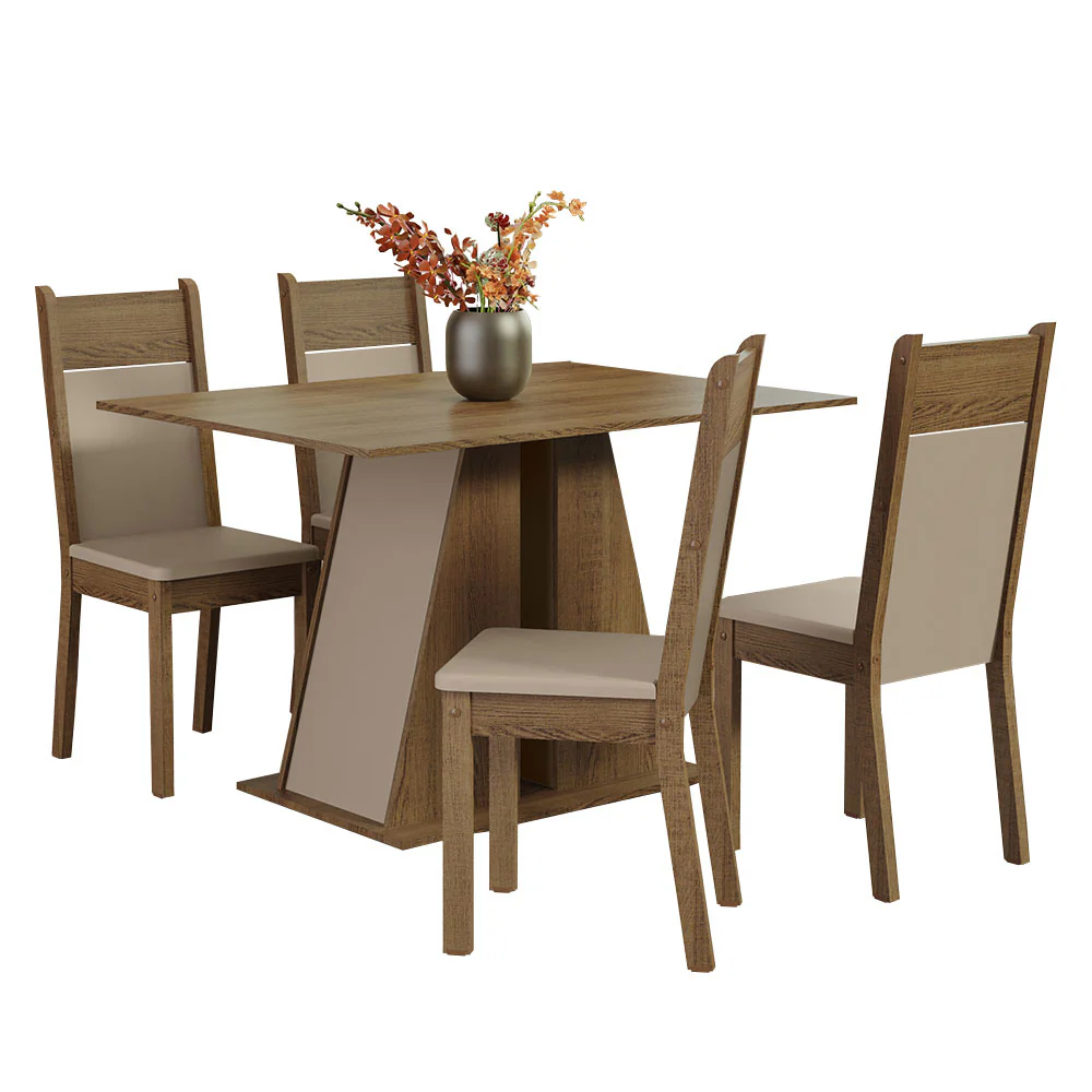 Juego de Comedor con Mesa y 4 Sillas Madesa Angel RCB - Image 14