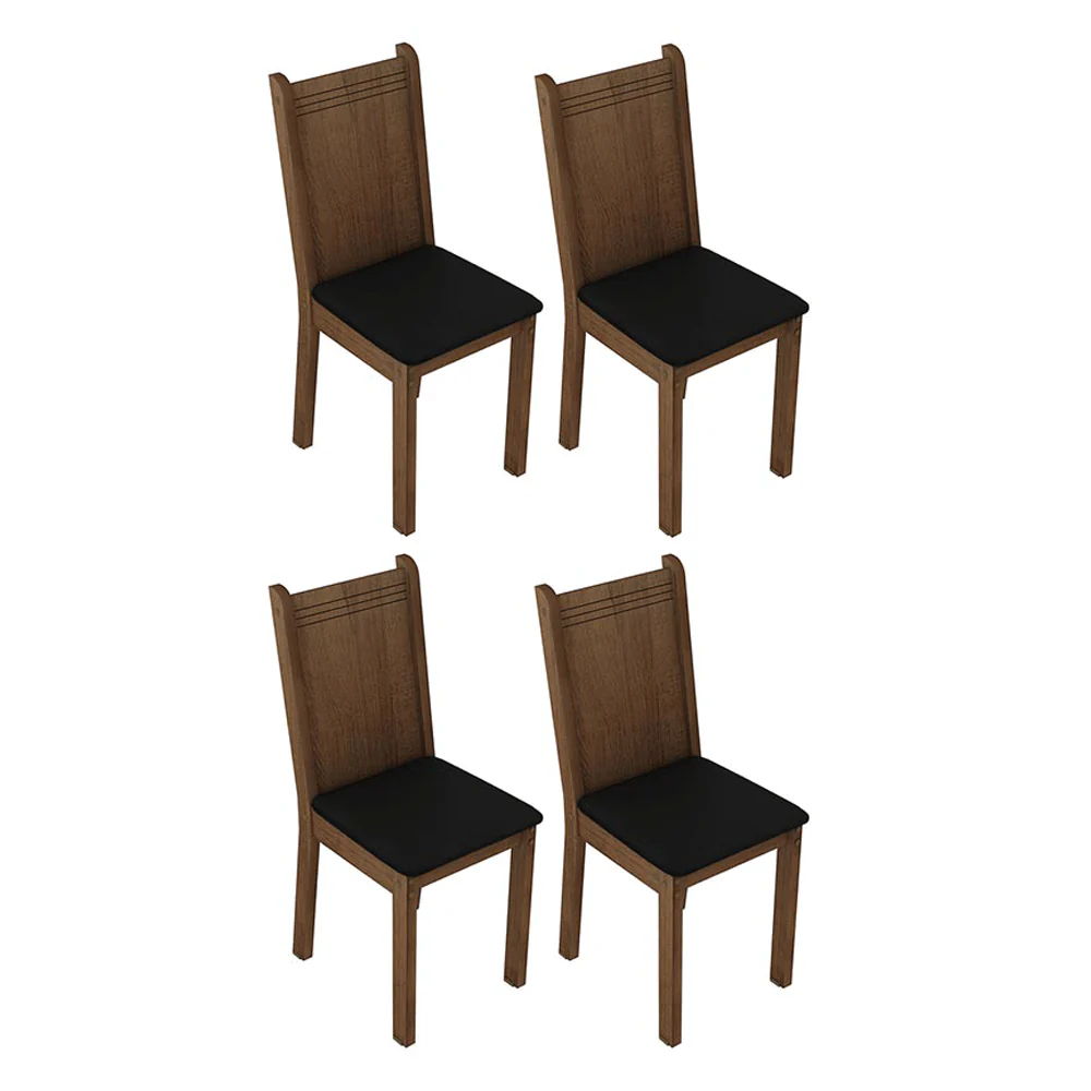 Juego de Comedor con Mesa y 4 Sillas Madesa Camélia MN - Image 12