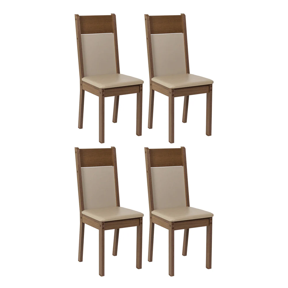 Juego de Comedor con Mesa y 4 Sillas Madesa Viena MC - Image 11