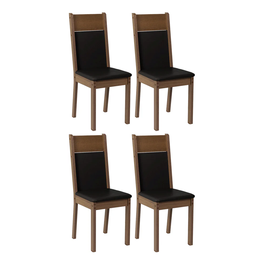 Juego de Comedor con Mesa y 4 Sillas Madesa Viena MN - Image 12