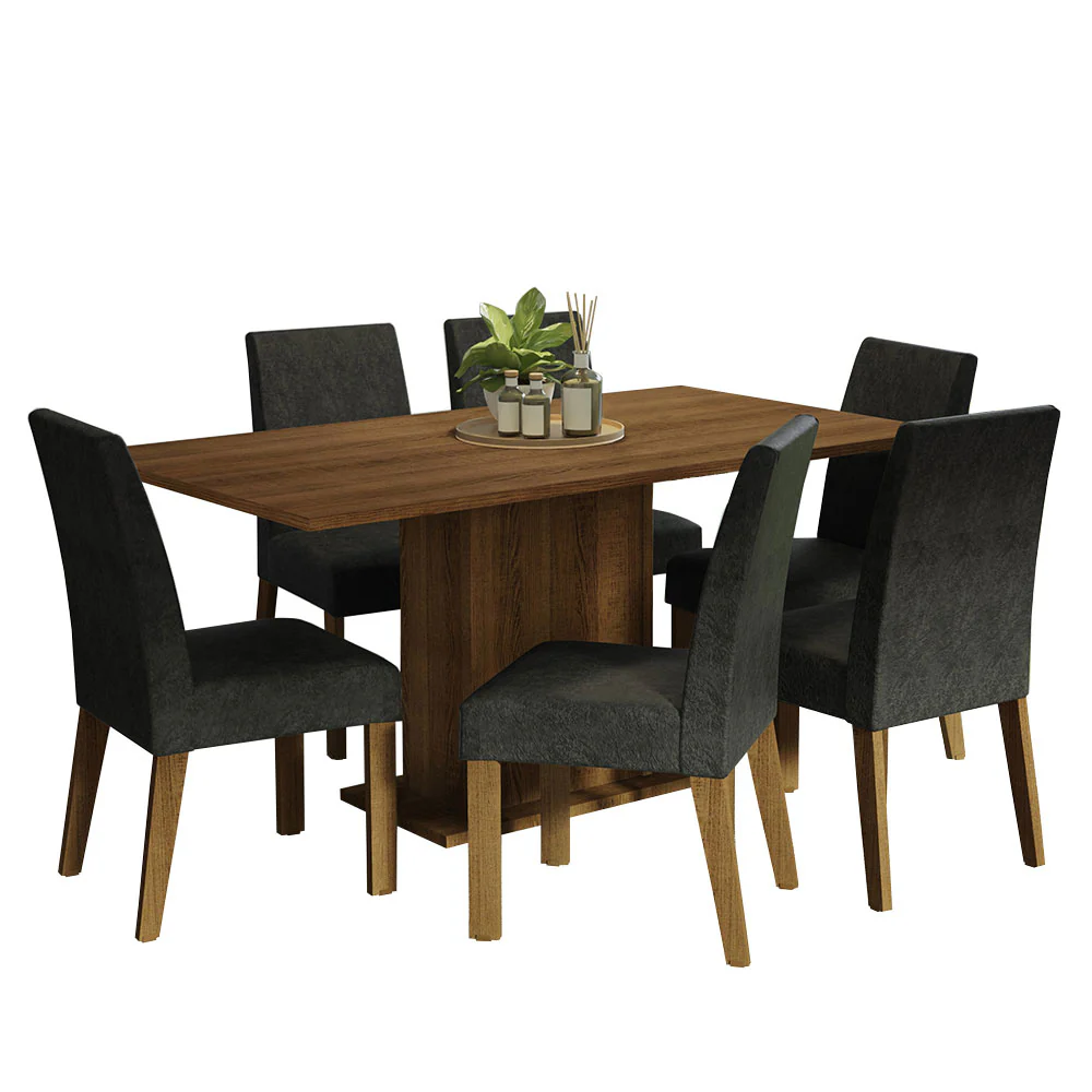 Juego de Comedor con Mesa y 6 Sillas Madesa Oxford Renata MM - Image 3