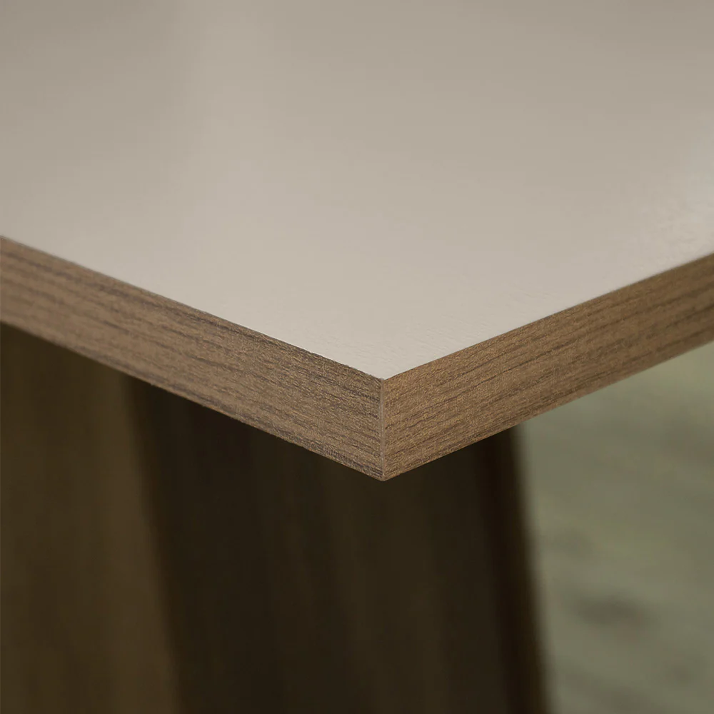Juego de Comedor Madesa Daniela Mesa Tapa de Madera con 6 Sillas Marrón/Crema/Imperial - Image 6