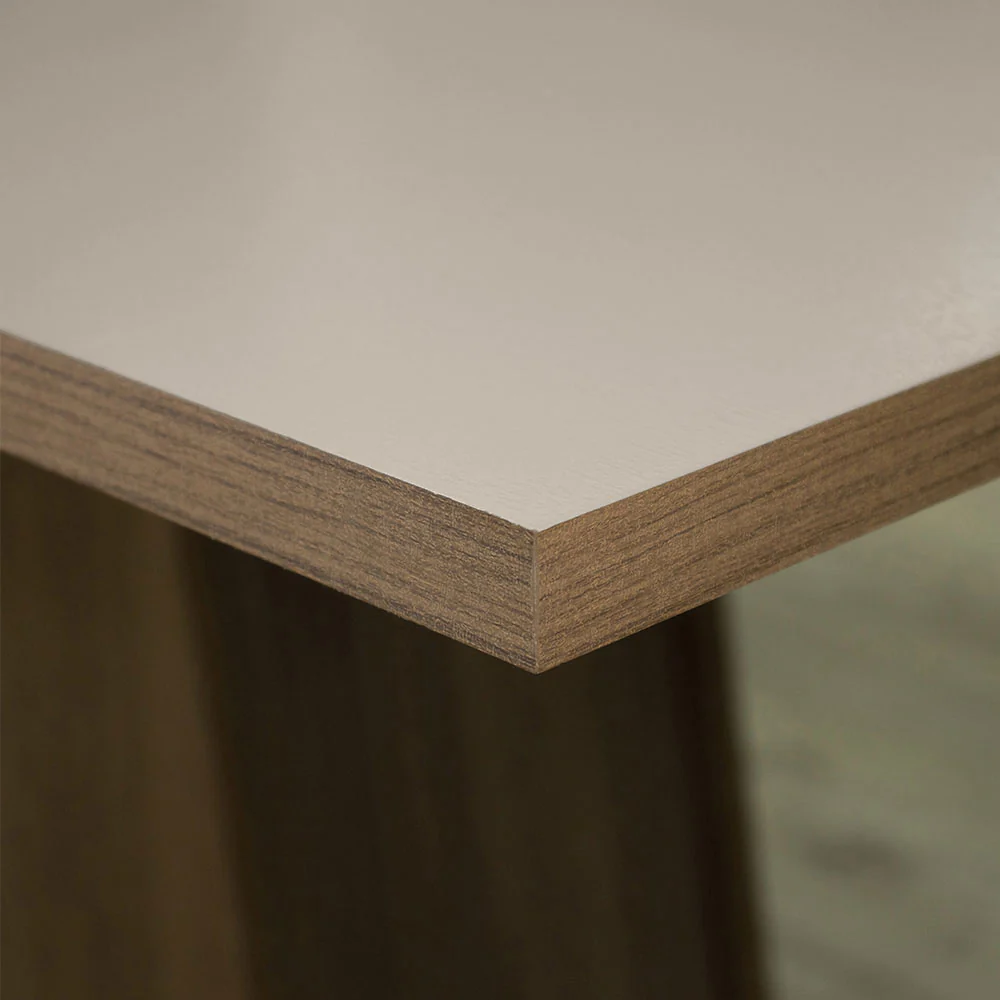 Juego de Comedor Madesa Luciana Mesa con Tapa de Madera y 6 Sillas Marrón/Crema/Imperial - Image 5