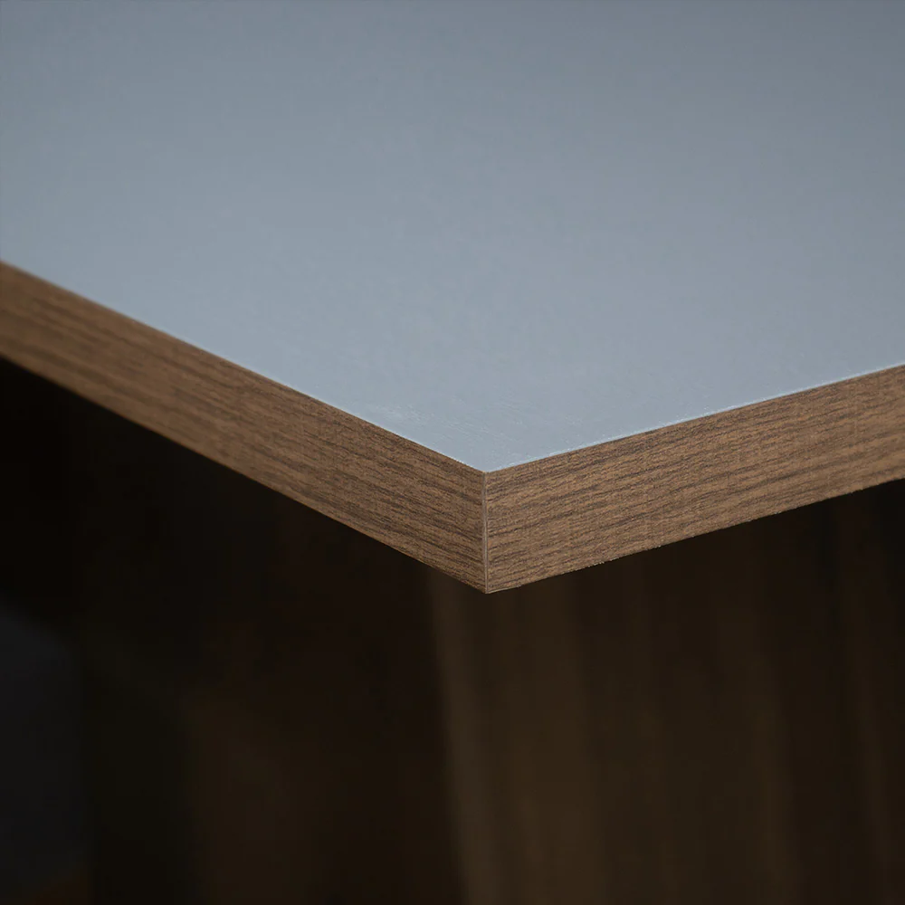 Juego de Comedor Mesa Tapa de Madera 4 Sillas Marrón/Gris/Floral Hibiscos Samara Madesa - Image 9