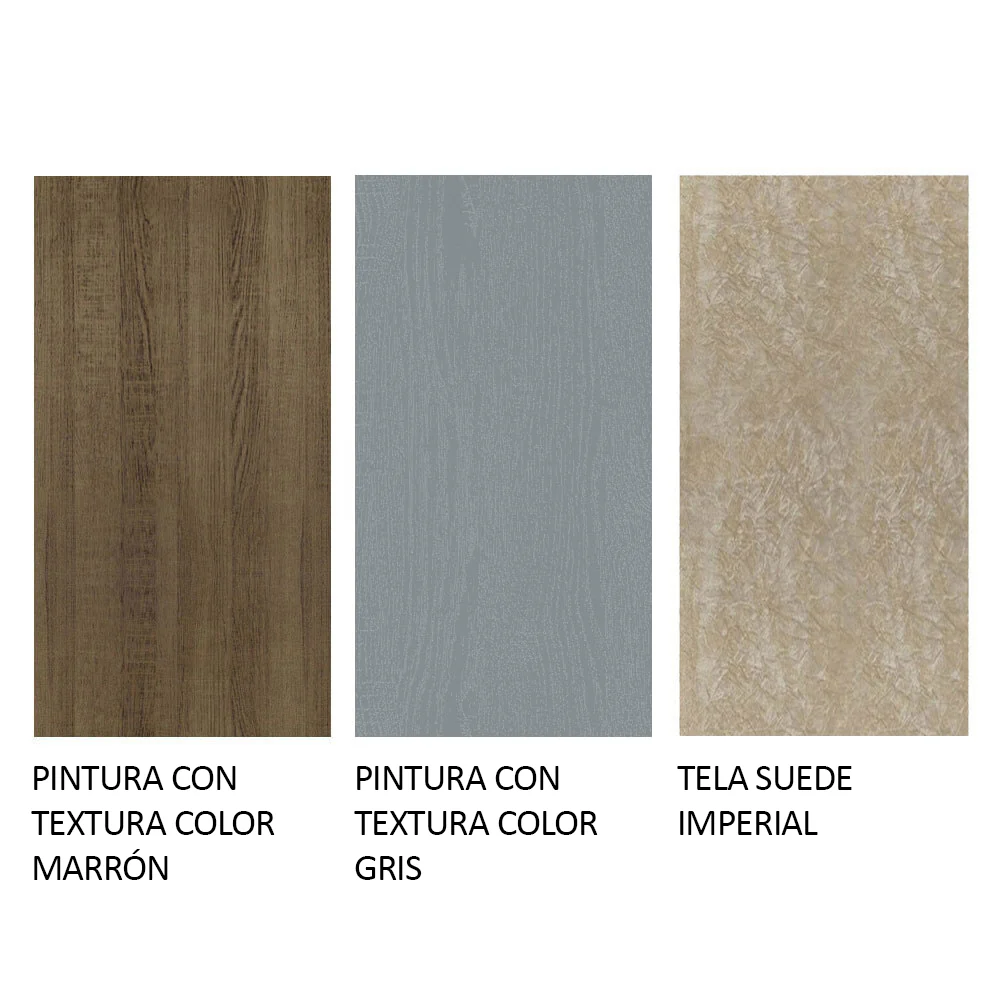 Juego de Comedor Mesa Tapa de Madera 6 Sillas Marrón/Gris/Imperial Renata Madesa - Image 10